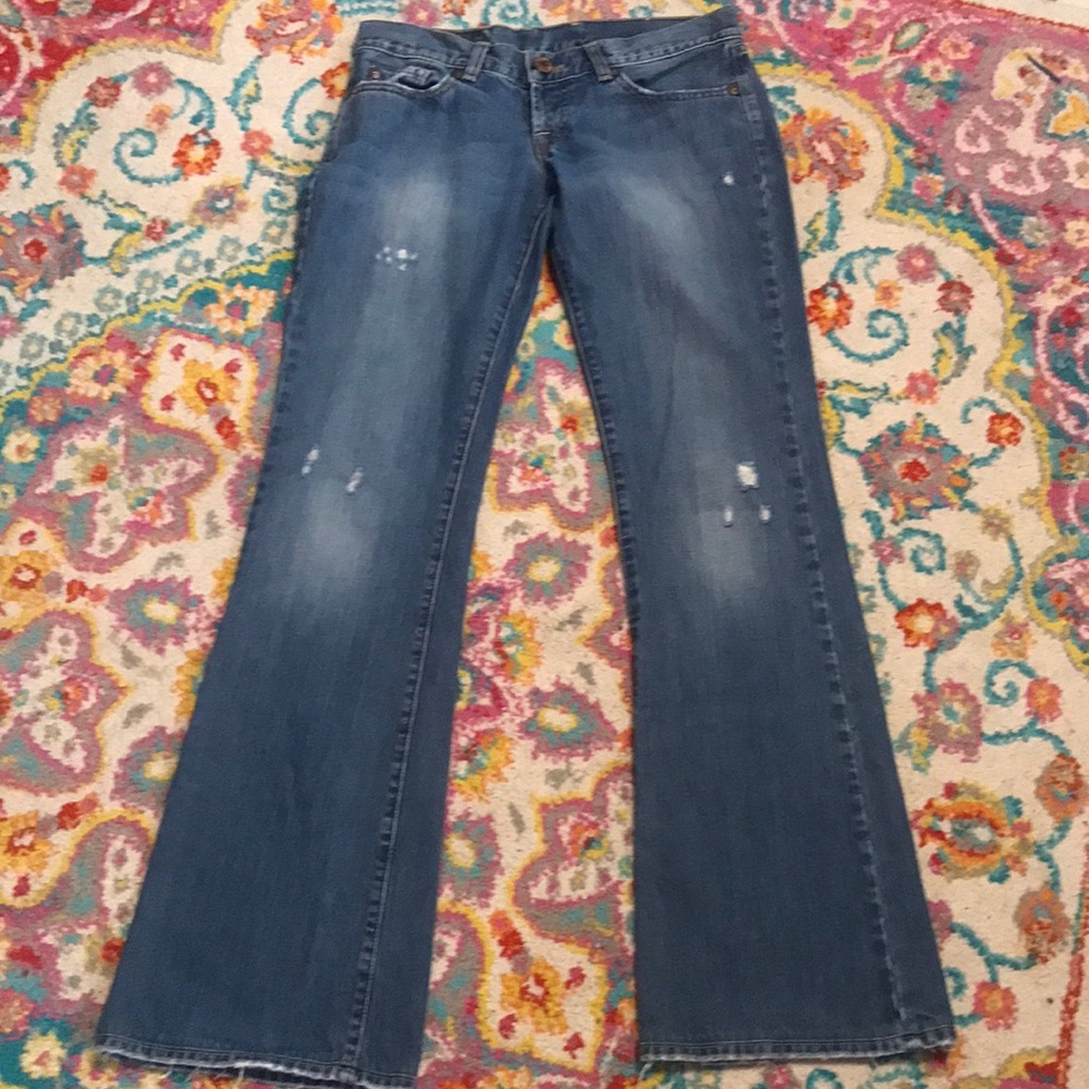 EUC flare Lucky jeans